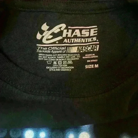 Vintage  Y2K Jeff Gordon NASCAR Racing Graphic Tshirt Medium Double Sided‎ #24 - Picture 6 of 6